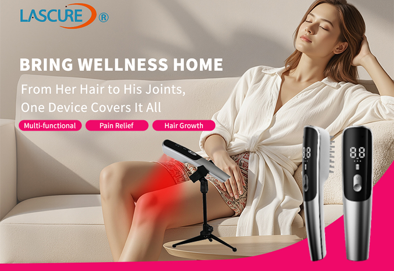 Introducing the HD-Cure Pro 01: A Dual-Purpose Laser Therapy Device for hair regrowth and pain relief